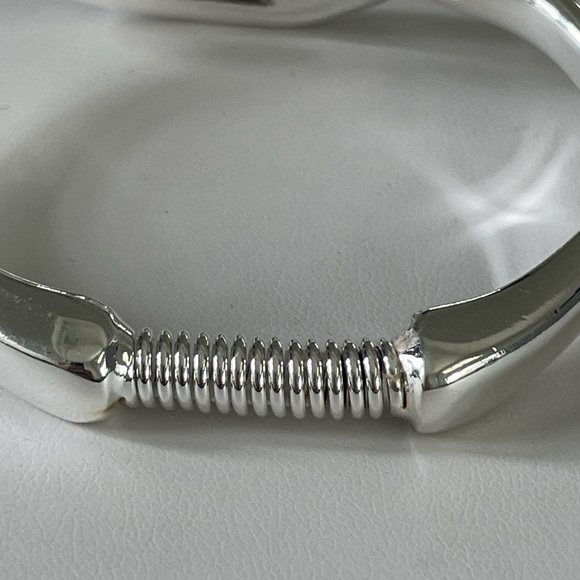 UNO de 50 Bracelet •TOGETHER •Size M -•Silver with Swarovski Crystals - Picture 11 of 15
